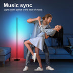 LED Floor Lamp 2pcs Alexa Corner with Music