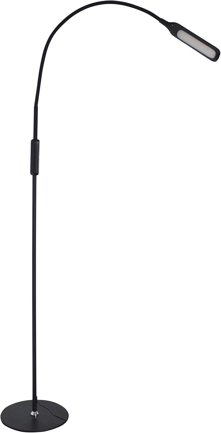 LED Floor Lamp Adjustable Gooseneck Reading Light Craft