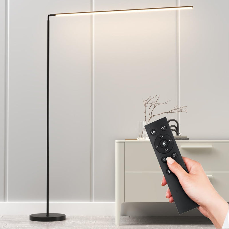 LED Floor Lamp Dimmable Standing with Remote Control