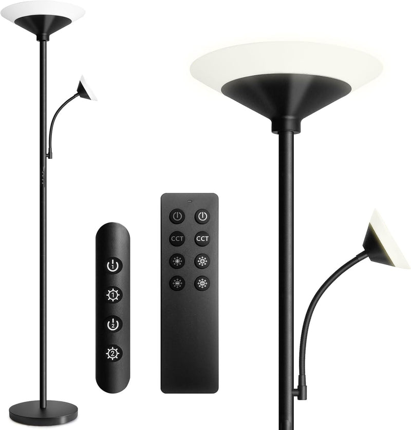 LED Floor Lamp for Living Room 27W Dimmable