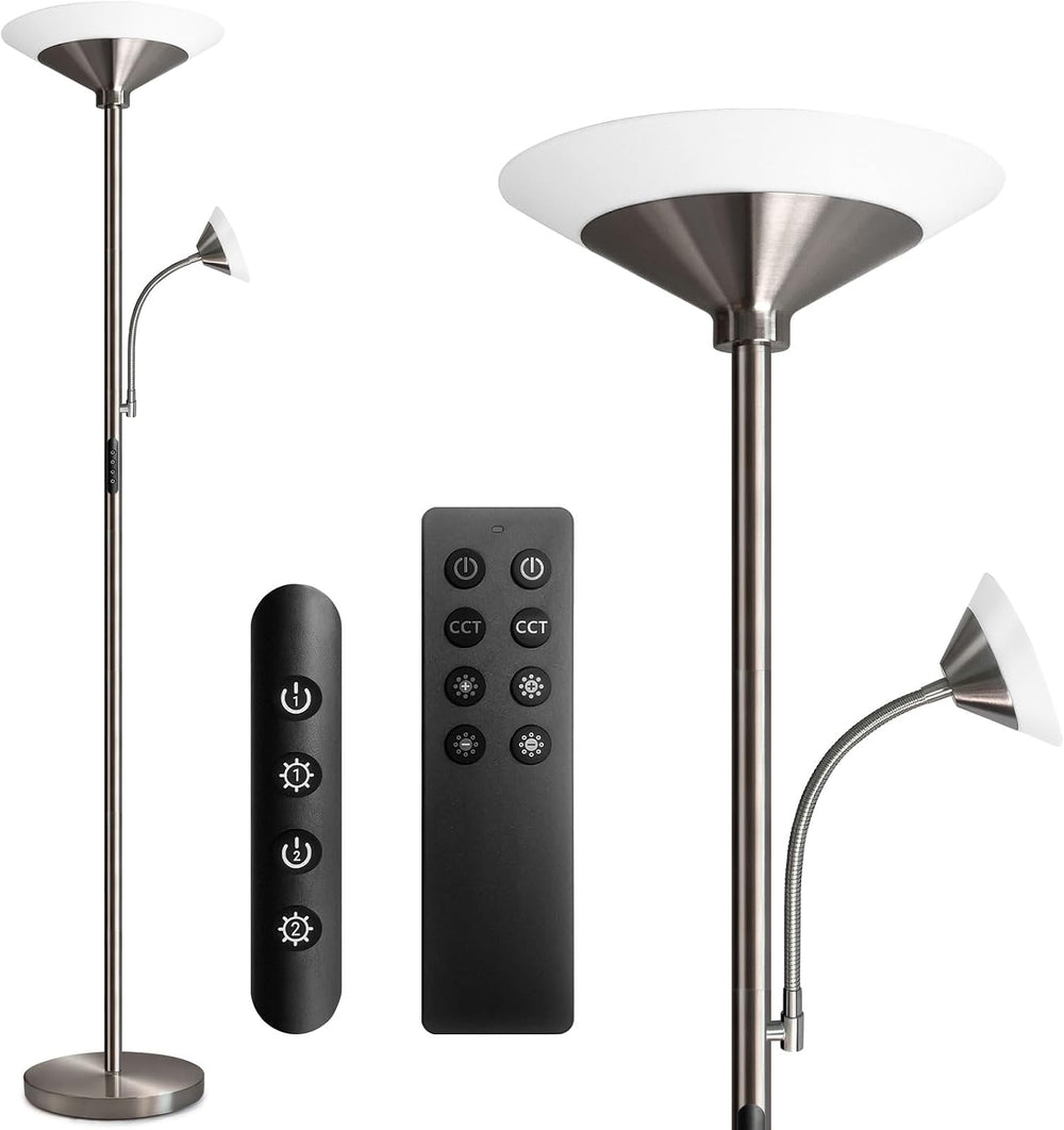 LED Floor Lamp for Living Room 27W Dimmable