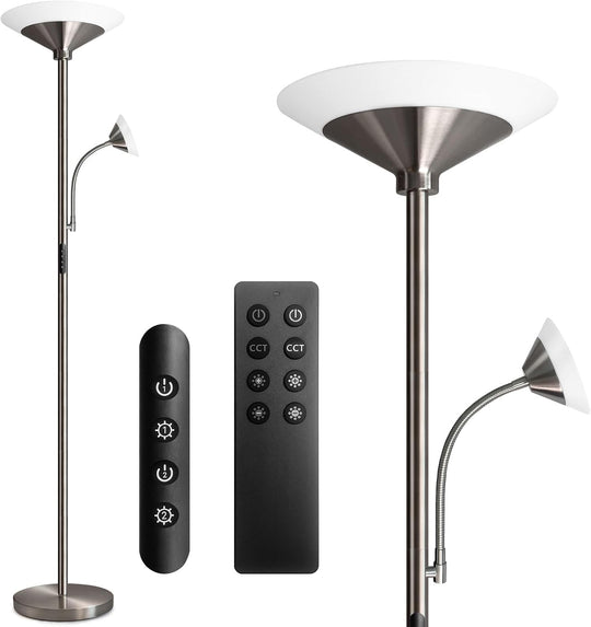 LED Floor Lamp for Living Room 27W Dimmable