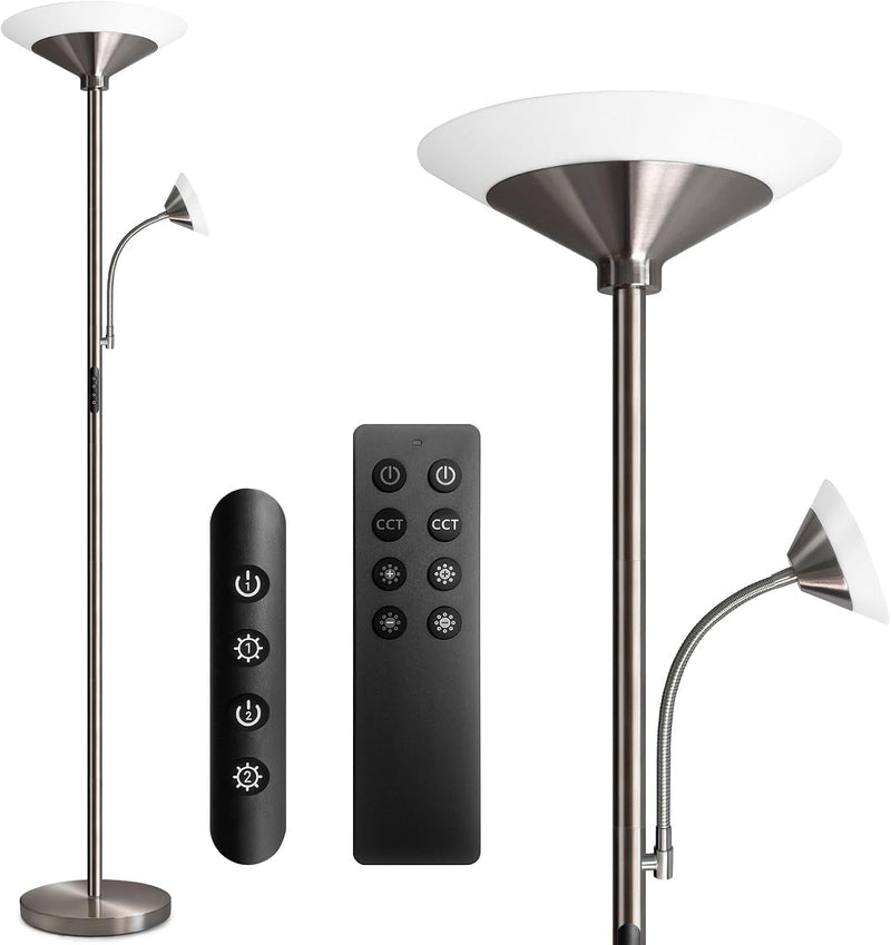 LED Floor Lamp for Living Room 27W Dimmable