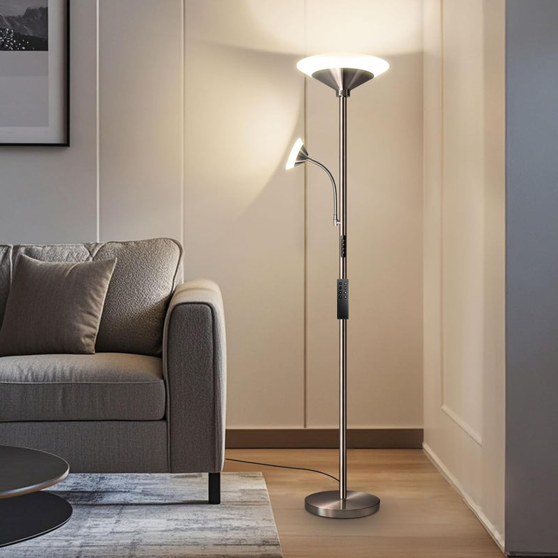 LED Floor Lamp for Living Room 27W Dimmable