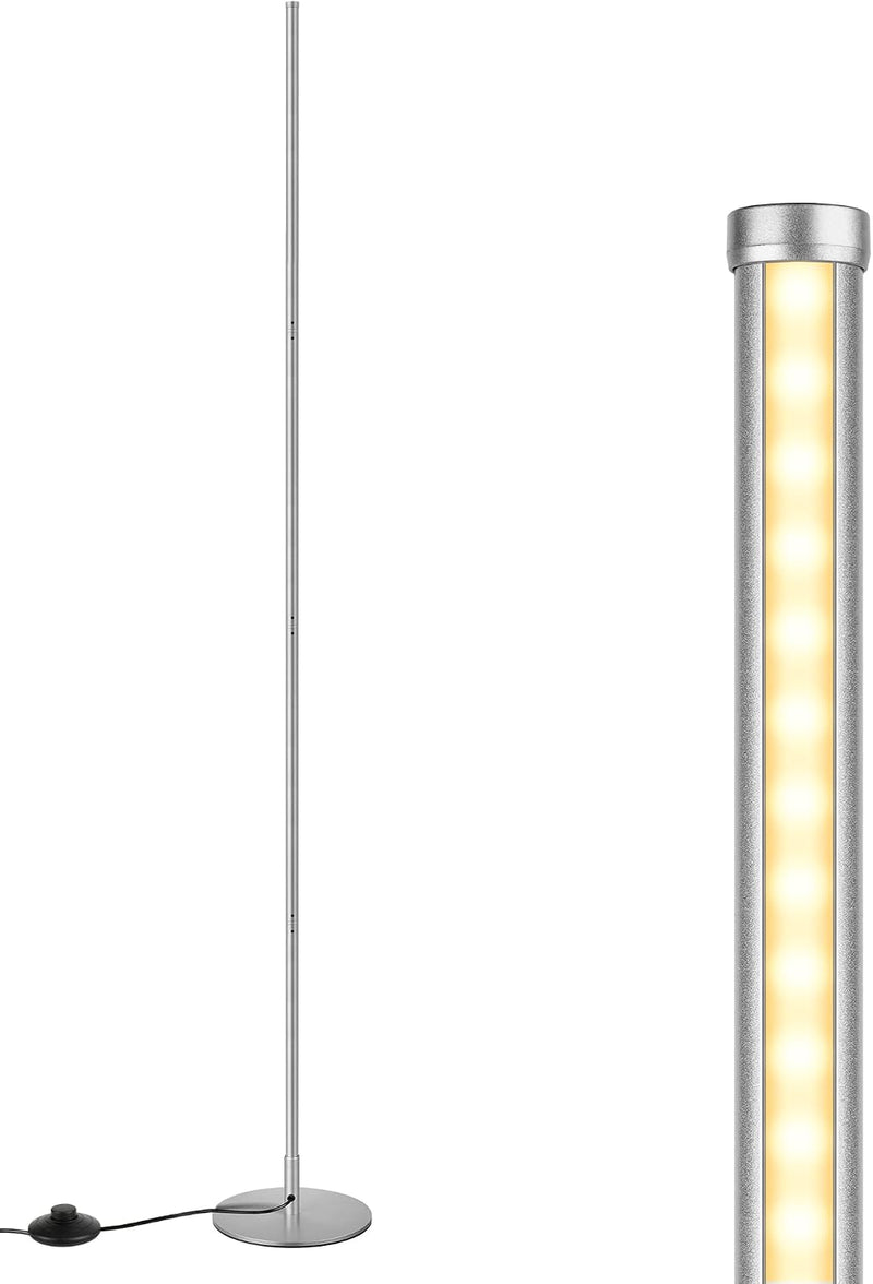 LED Floor Lamp Minimalist Dimmable 3000K Standing (2 Pack)