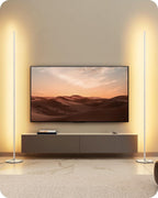 LED Floor Lamp Minimalist Dimmable 3000K Standing (2 Pack)