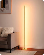 LED Floor Lamp Minimalist Dimmable 3000K Standing (2 Pack)