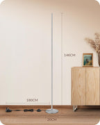 LED Floor Lamp Minimalist Dimmable 3000K Standing (2 Pack)