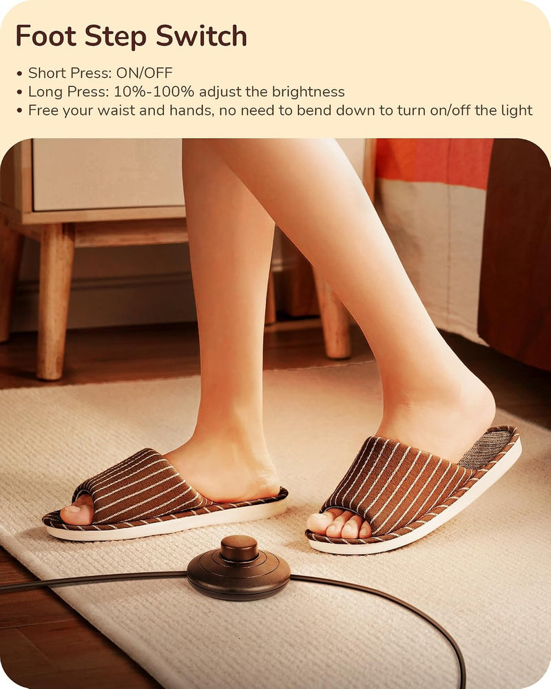 LED Floor Lamp Minimalist Dimmable 3000K Standing (2 Pack)