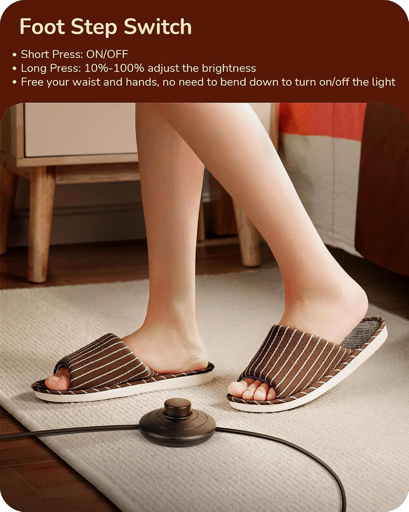 LED Floor Lamp Minimalist Dimmable 3000K Standing (2 Pack)