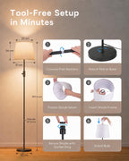 LED Floor Lamp RGB Colour Changing 157CM