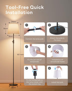 LED Floor Lamp RGB Colour Changing 157CM