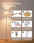 LED Floor Lamp RGB Colour Changing 157CM