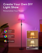 LED Floor Lamp RGB Colour Changing 157CM