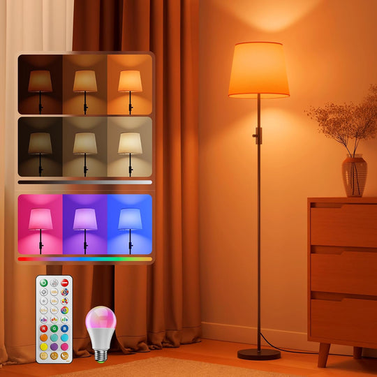 LED Floor Lamp RGB Colour Changing 157CM