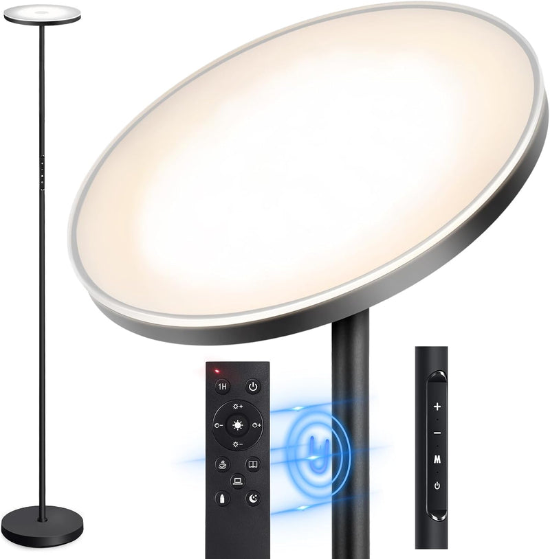 LED Floor Lamp with Reading Mother Father Parent