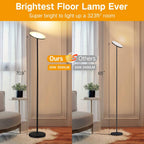 LED Floor Lamp with Reading Mother Father Parent