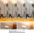 LED Floor Lamp with Reading Mother Father Parent