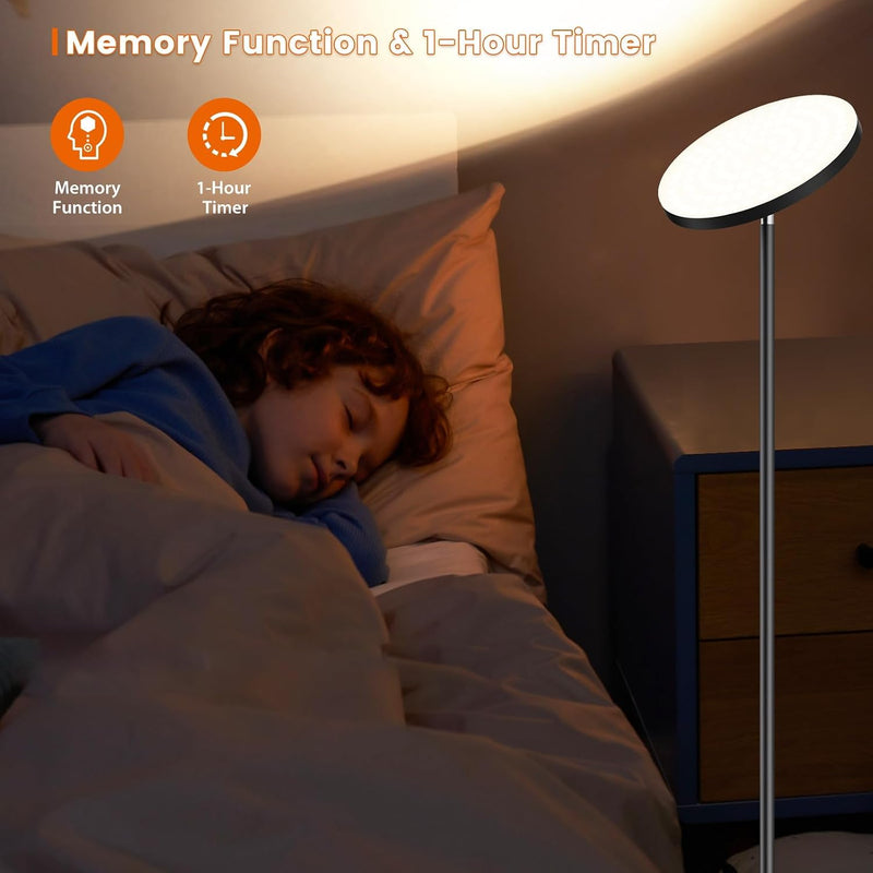LED Floor Lamps for Living Room 36W Super