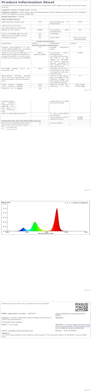 LED Glide Wall Lights Wifi Rgbic Smart Lamp