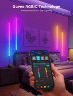 LED Glide Wall Lights Wifi Rgbic Smart Lamp