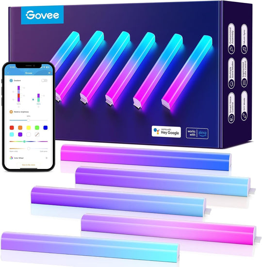 LED Glide Wall Lights Wifi Rgbic Smart Lamp