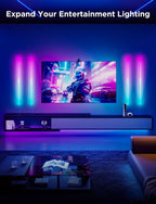 LED Glide Wall Lights Wifi Rgbic Smart Lamp