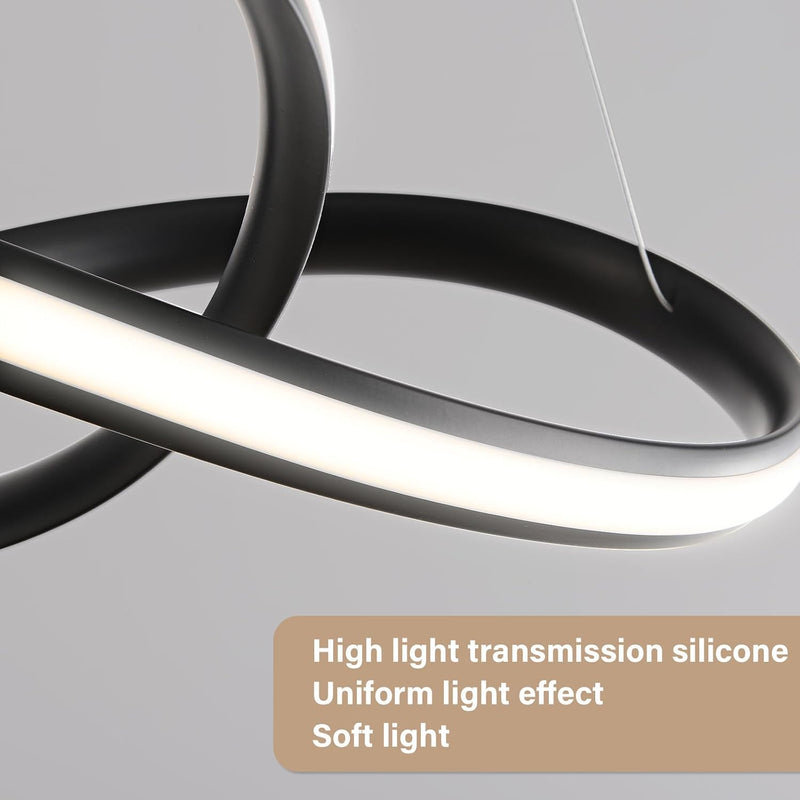 LED Kitchen Island Chandelier Lamp Ceiling 37W 3700lumens