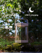 LED Lantern Table Lamp for Living Room Dining