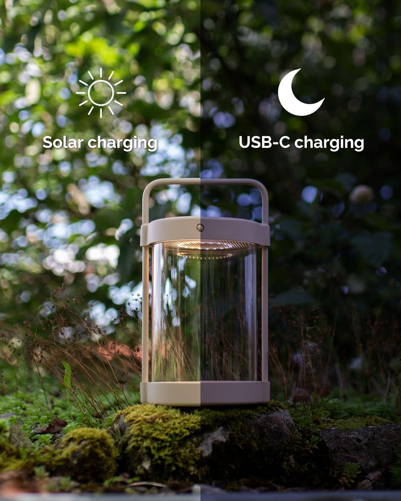 LED Lantern Table Lamp for Living Room Dining