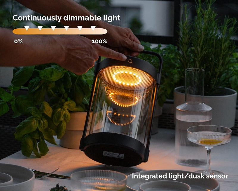 LED Lantern Table Lamp for Living Room Dining