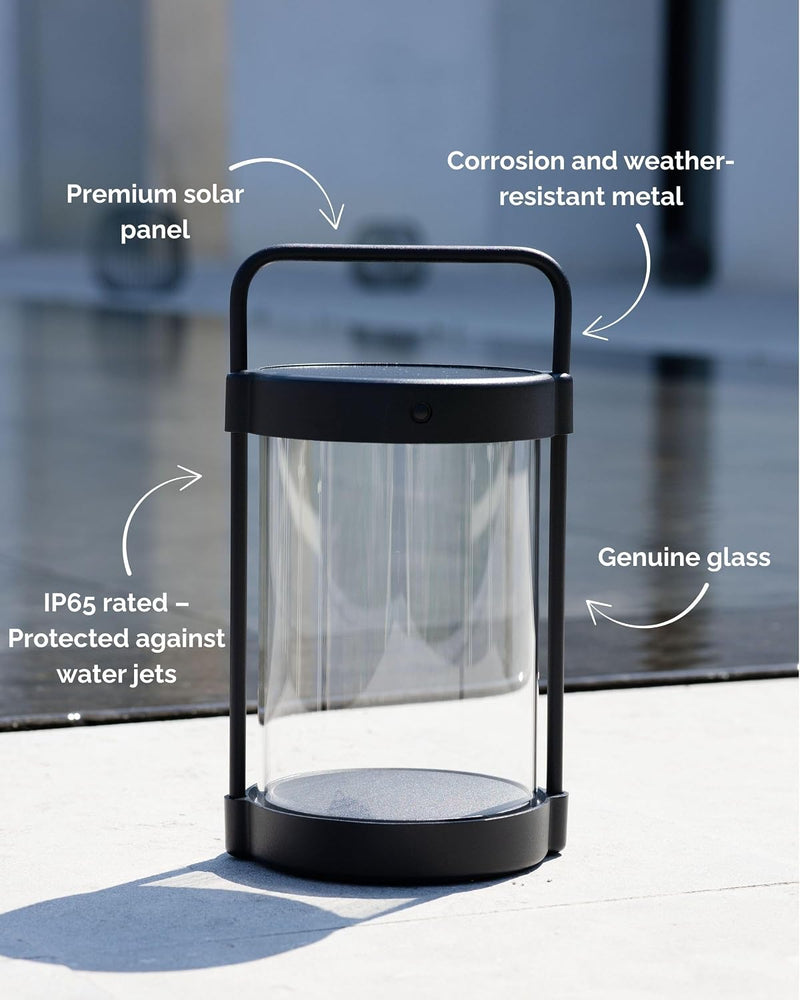 LED Lantern Table Lamp for Living Room Dining