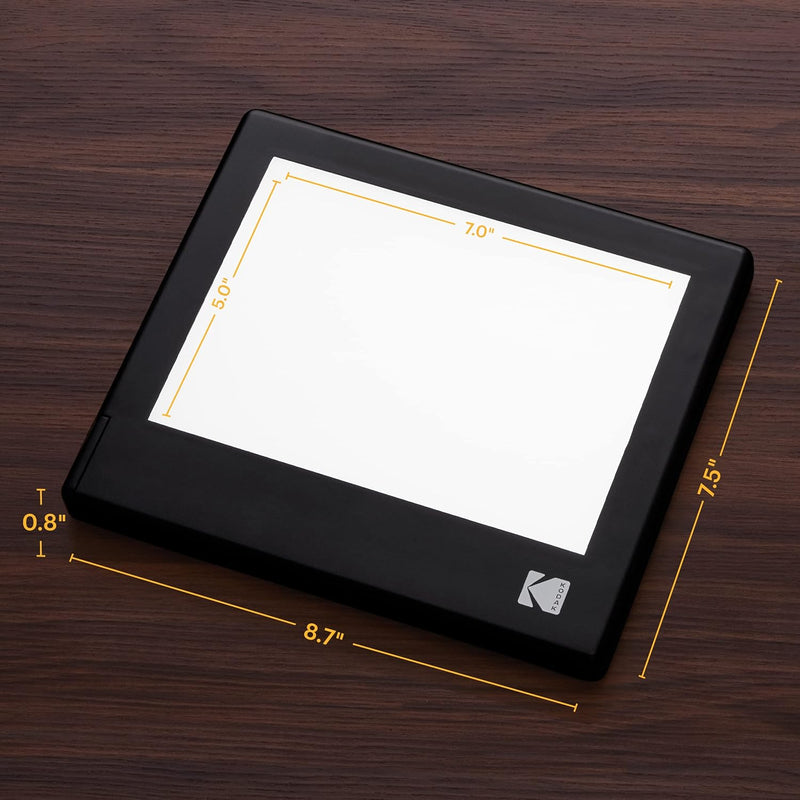 LED Light Box 12”x8” for Negatives Slides Film