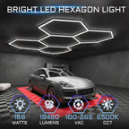 LED Lights 5 Grids Diy Honeycomb Ceiling Light