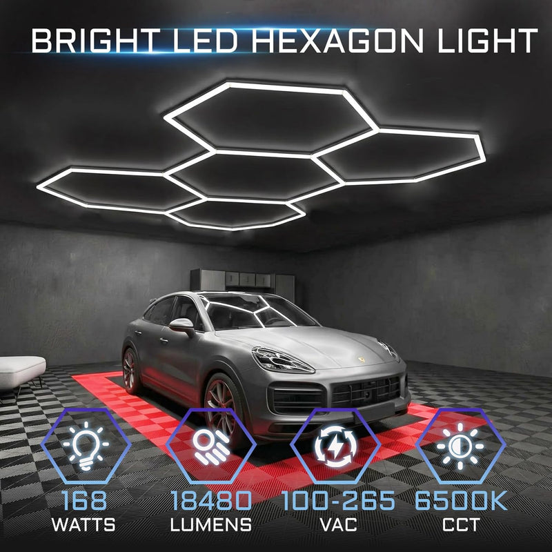 LED Lights 5 Grids Diy Honeycomb Ceiling Light