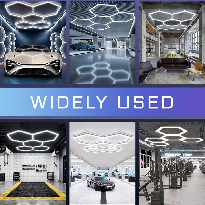 LED Lights 5 Grids Diy Honeycomb Ceiling Light