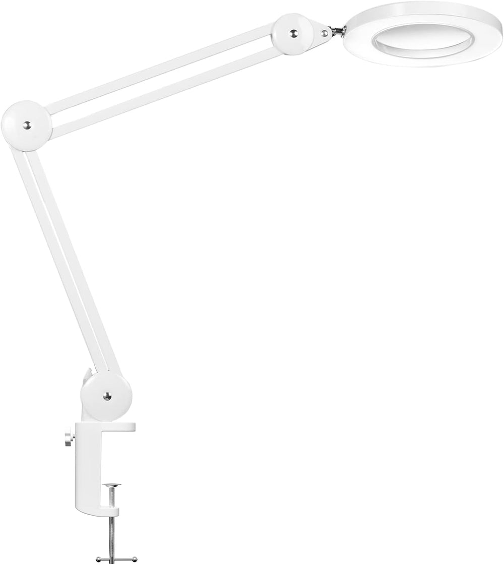 LED Magnifying Lamp Heavy-Duty Workplace Desk 125MM