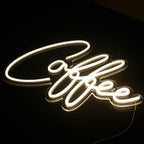 - LED Neon Light Cafe Sign Letters