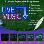- LED Neon Light Cafe Sign Letters
