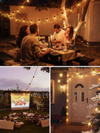 LED Outdoor String Lights S14 128FT 39m Festoon