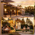 LED Outdoor String Lights S14 128FT 39m Festoon