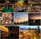 LED Outdoor String Lights S14 128FT 39m Festoon