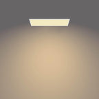 LED Panel Square Ceiling Light Sceneswitch Dimmable 4000K