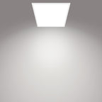 LED Panel Square Ceiling Light Sceneswitch Dimmable 4000K