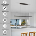 LED Pendant Lights Kitchen Island 3000K-6000K Adjustable Colour