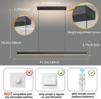 LED Pendant Lights Kitchen Island 3000K-6000K Adjustable Colour