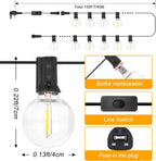 Lights Outdoor Garden String Mains Powered 150FT