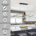 LED Pendant Lights Kitchen Island 3000K-6000K Adjustable Colour