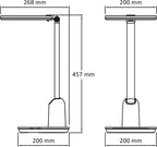LED Robotplus Desk Lamp 14W Light Cool
