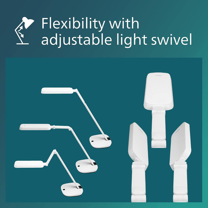 LED Robotplus Desk Lamp 14W Light Cool